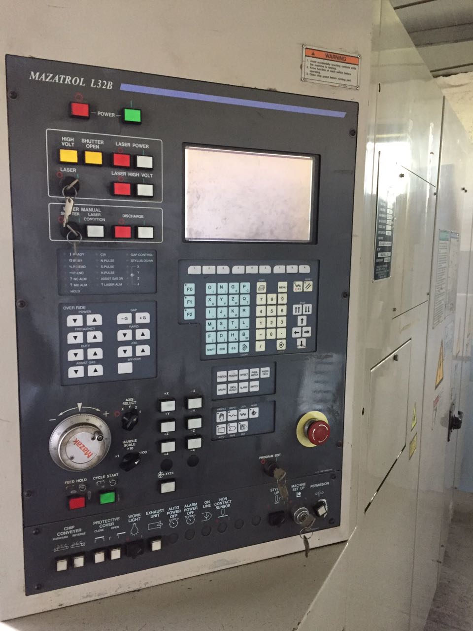 MAZAK 1250x2500 - 1500W  1999